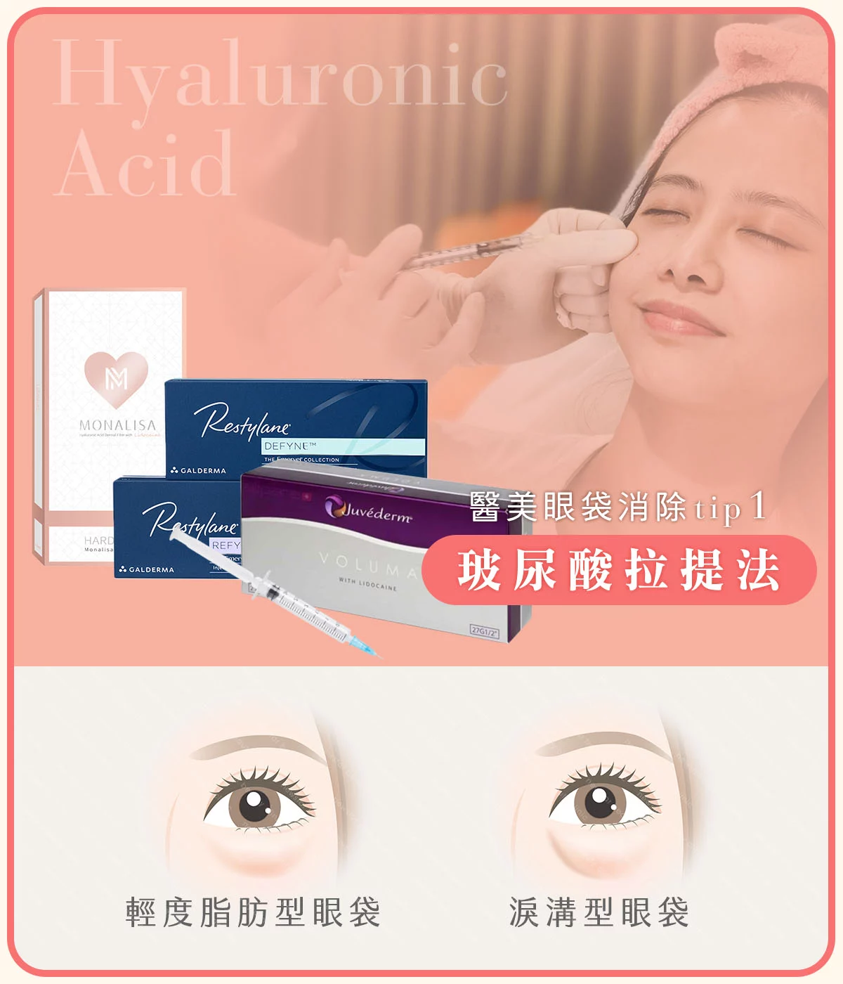 醫美眼袋消除方法
