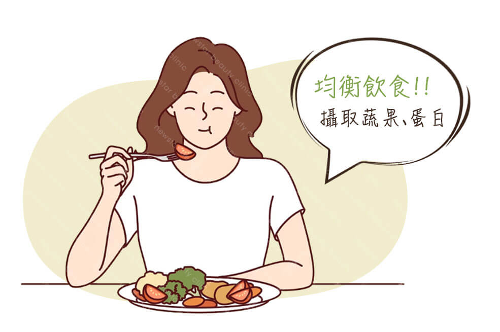 抽脂復胖_均衡飲食