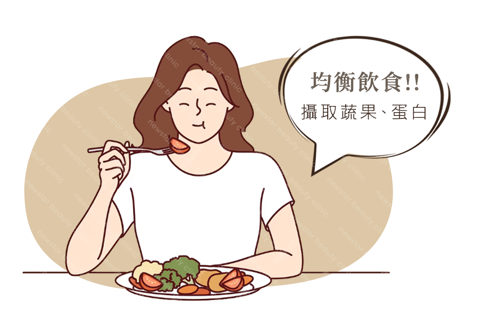 抽脂復胖_均衡飲食