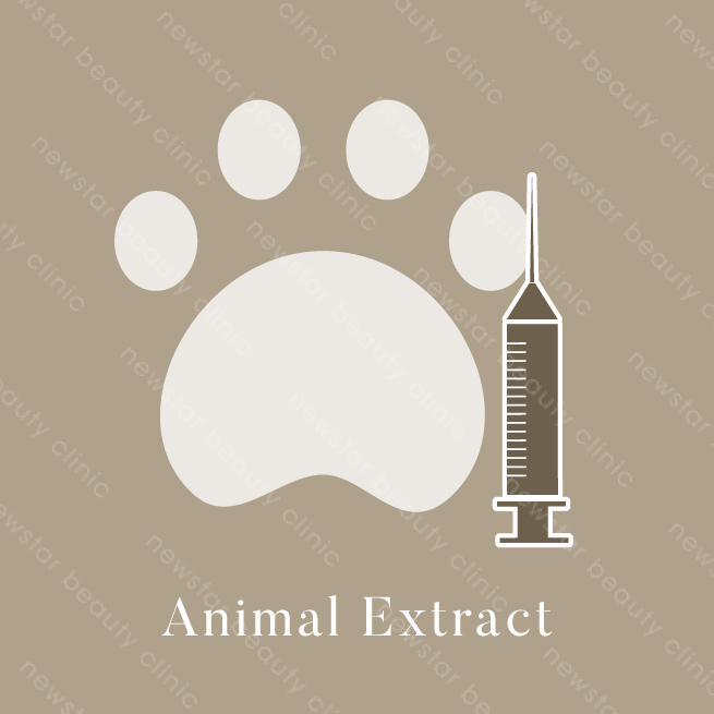 玻尿酸來源：動物萃取
