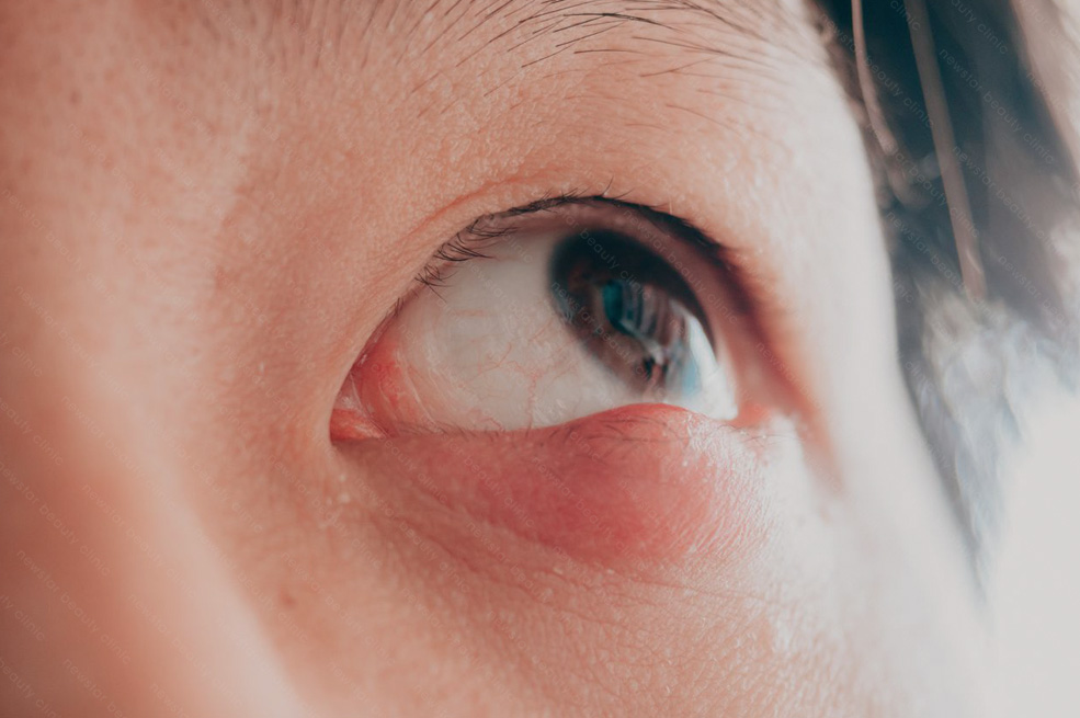 眼袋手術可能有的副作用/後遺症_傷口感染發炎