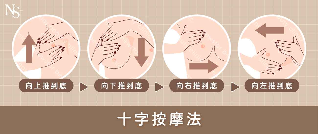 隆乳按摩_十字按摩法