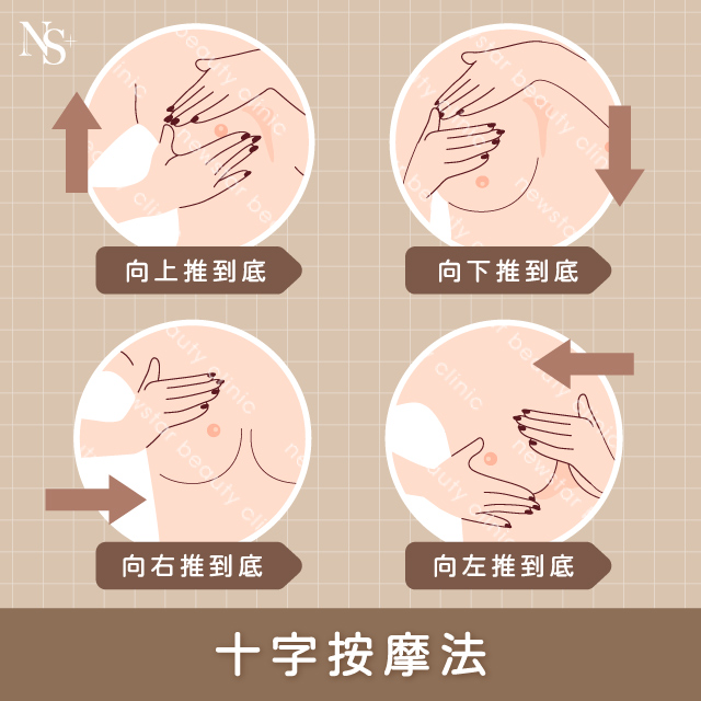 隆乳按摩_十字按摩法