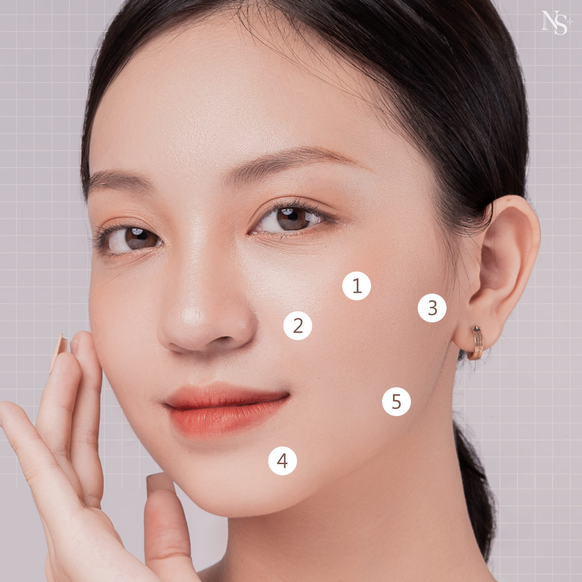 BAP臉部施打部位