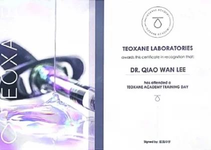 Teoxane緹奧希隱形玻尿酸原廠認證醫師